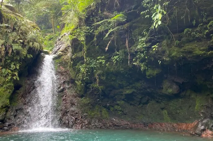 Pangeran Waterfall, a hidden waterfall in the middle of Bogor's green nature