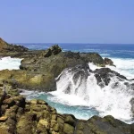 Wediombo Beach, an Exotic Beach with Exotic Coral Cliffs in Gunung Kidul