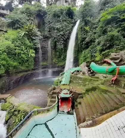 Luhur Waterfall Bogor A Nature Tourism Destination with Stunning Waterfalls and a Tranquil Atmosphere