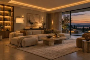 How Layered Ambient Lighting Enhances Contemporary Home Interiors