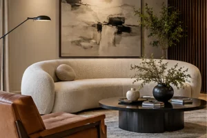 How to Balance Curved and Angular Furniture in Contemporary Rooms