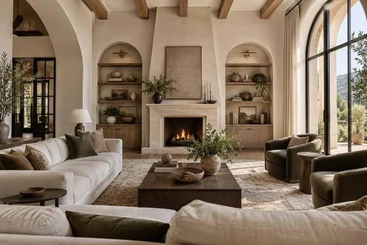 How to Create Architectural Interest Through Living Room Styling
