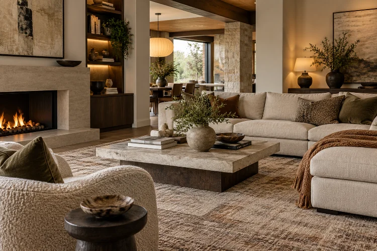How to Layer Contemporary Living Room Decor for Visual Depth